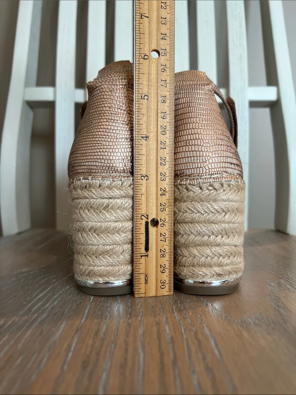 Franco Sarto shimmery copper